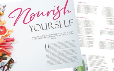 Nourish Yourself! with our Seasonal Diet Tips